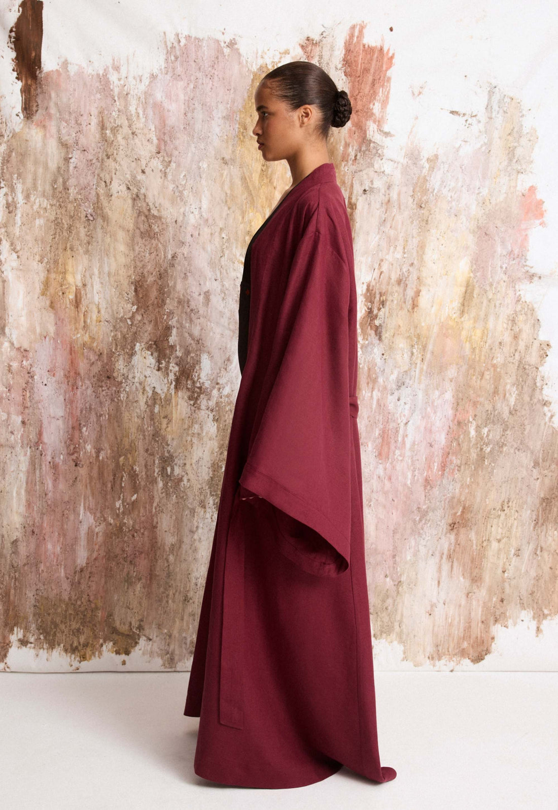 Cyble Kimono - Plum