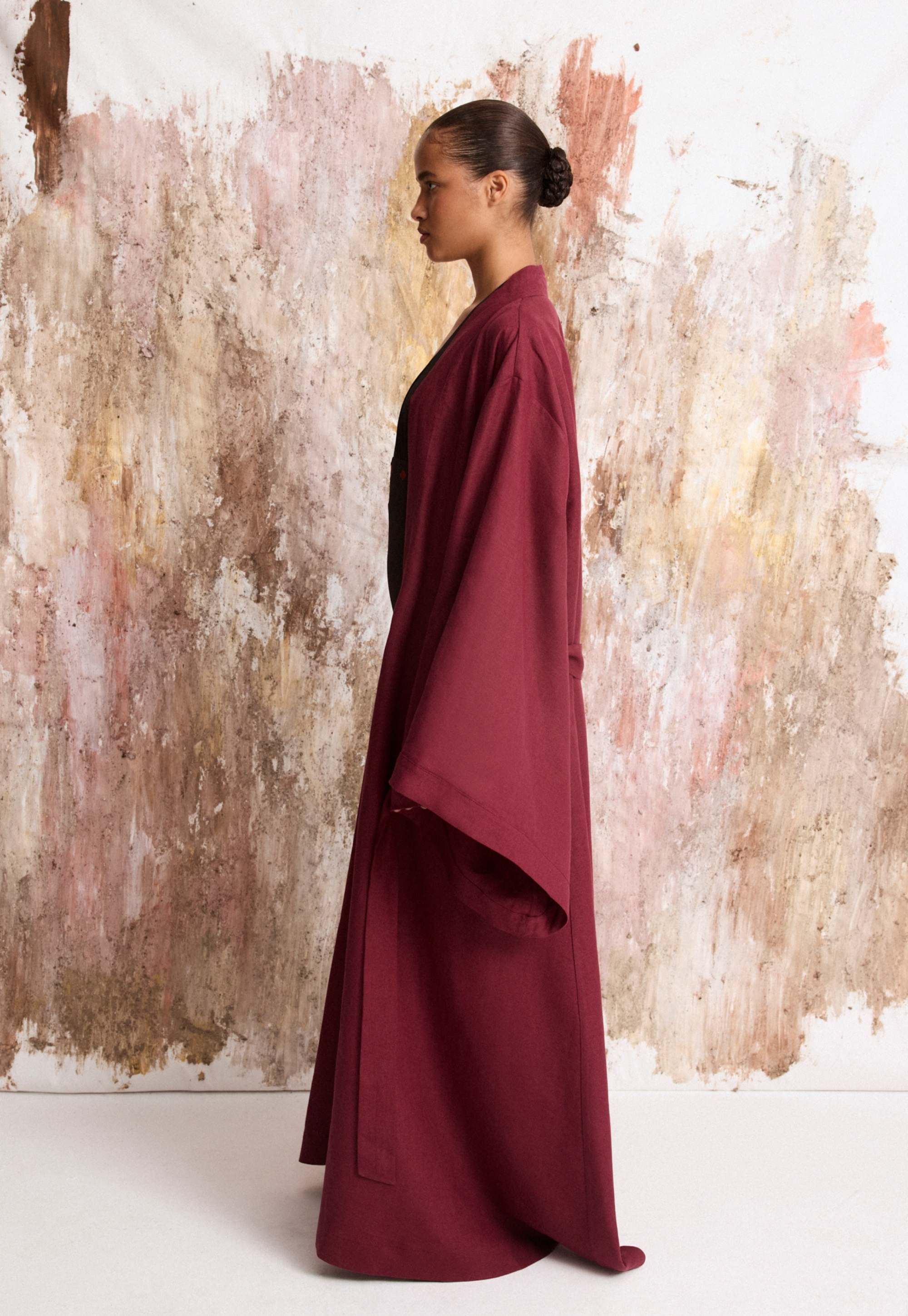 Cyble Kimono - Plum